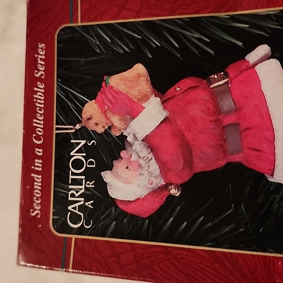 HEIRLOOM COLLECTION CARLTON CARDS JOLLY OLD SAINT NICK - Picture 2 of 12